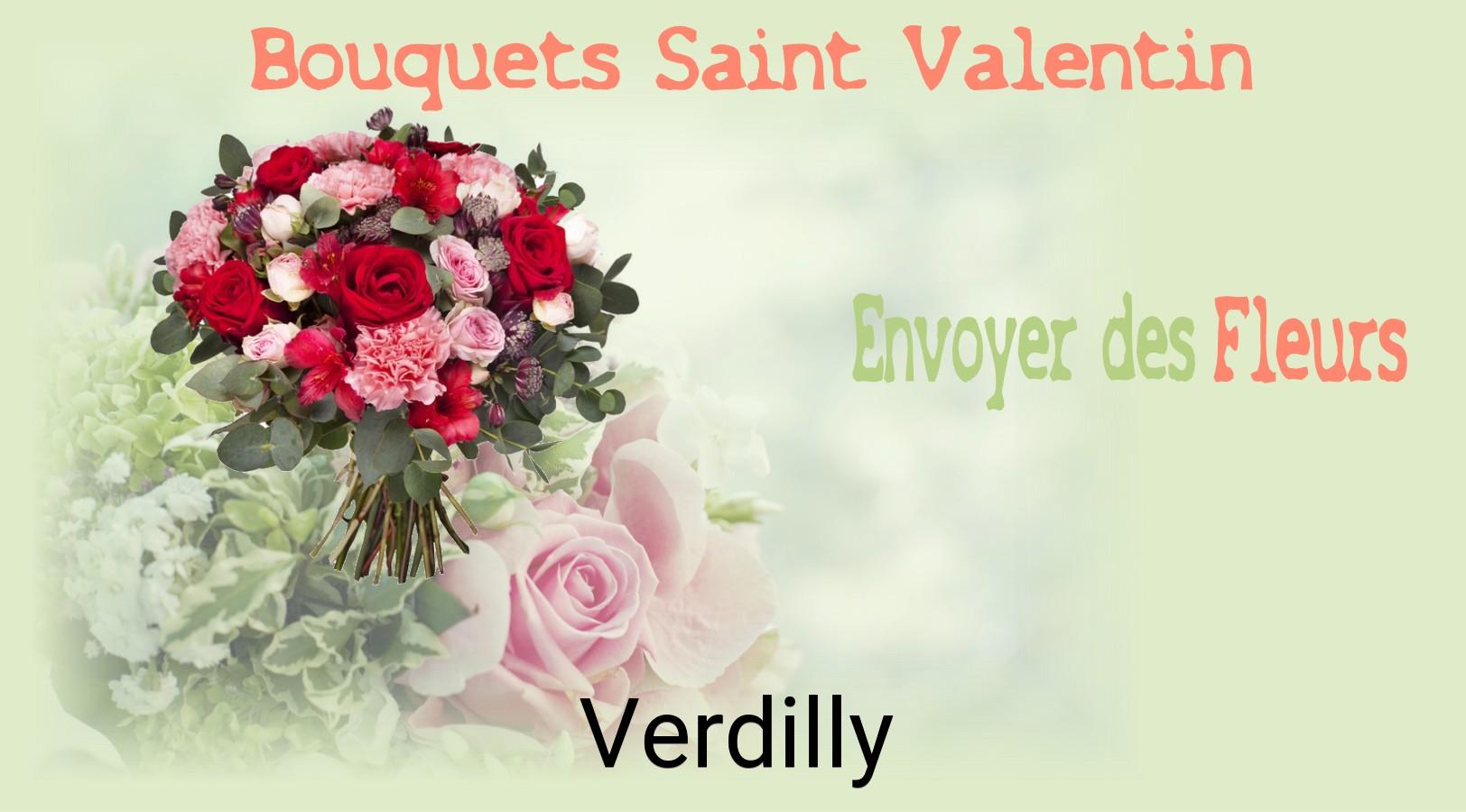 Roses de Saint-Valentin livrées à Verdilly